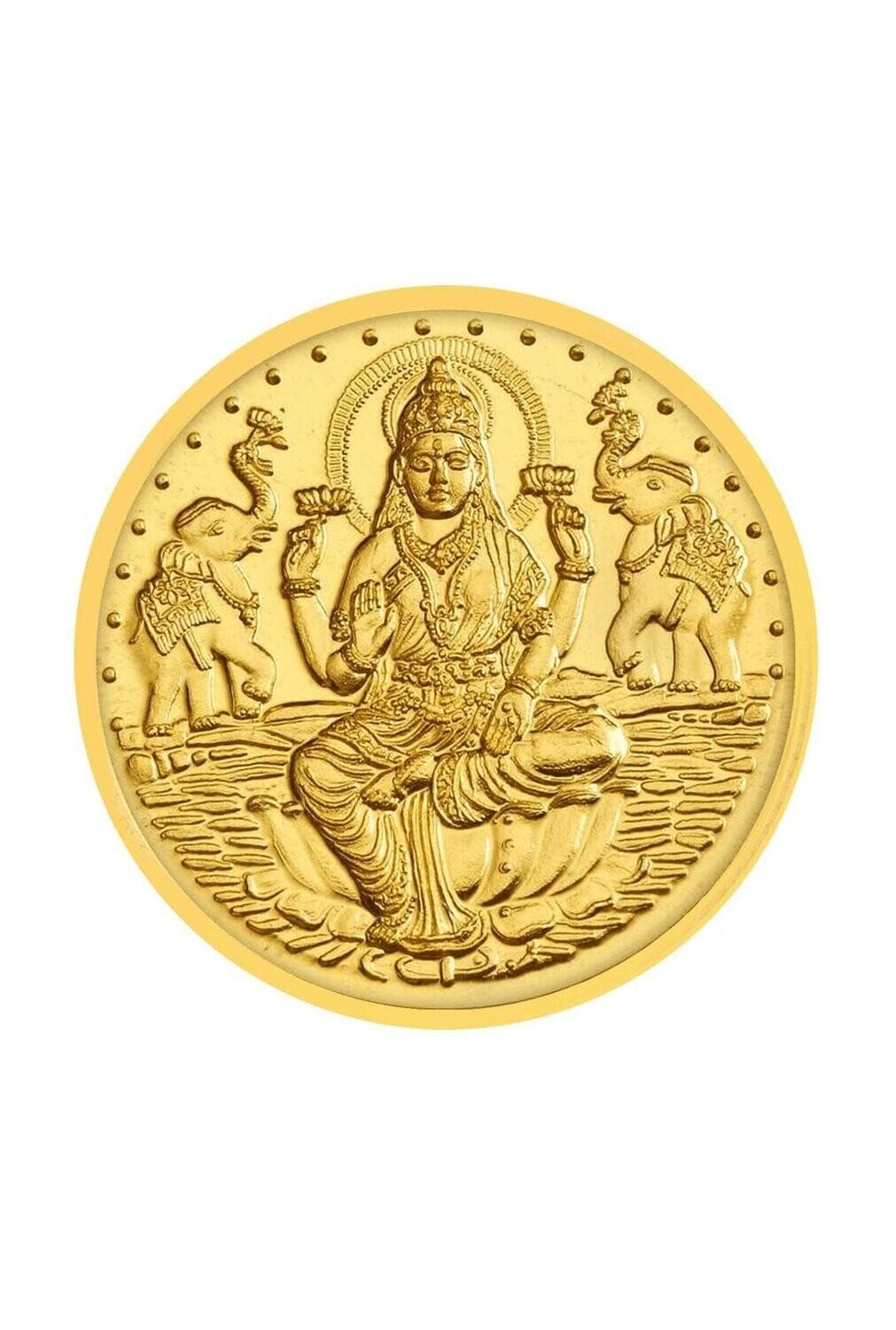 Laxmi Ji 2 Gm Gold Coin