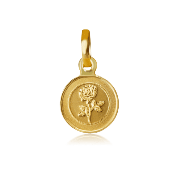 Round Flower Pendant