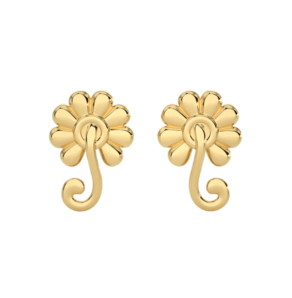 Sun Flower Earrings