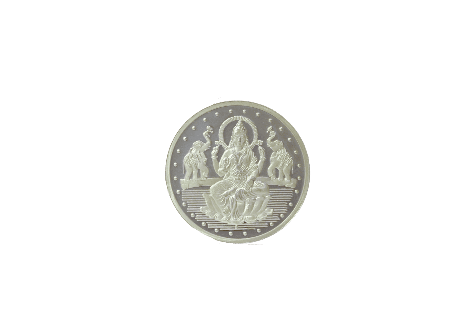 Laxmi Ji Silver Coin 50 Grams